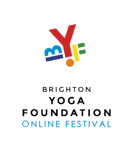 Brighton yoga foundation online festival logo