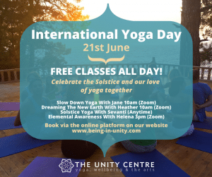 INTERNATIONAL YOGA DAY BRIGHTON UNITY