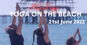 Yoga on the Beach event