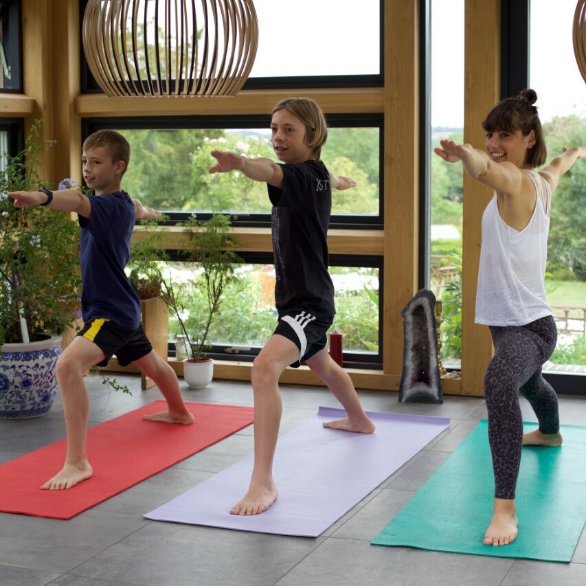 Oli Howker kids yoga brighton yoga festival